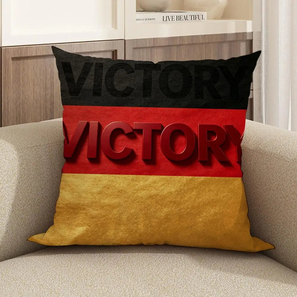 Pug Cartoon Linen Cushion Cover | Sofa, Bed & Chair Décor Decorative Cushion Cover Axl White1 50X50cm