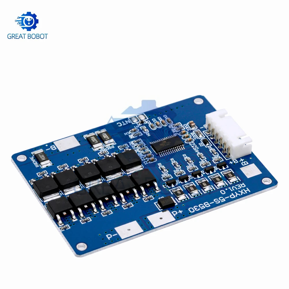 5S 21V 30A/45A BMS Lithium Battery Protection Board with NTC BMS Protection Board Axl