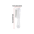 Scalp Oil Applicator Comb – Portable Roller Massage Hair Tool Hair Oil Applicator Axl Transparent