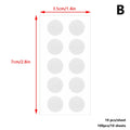 100 Pcs Clear Invisible Earlobe Stickers – Heavy Earring Support Earlobe Support Stickers Axl B