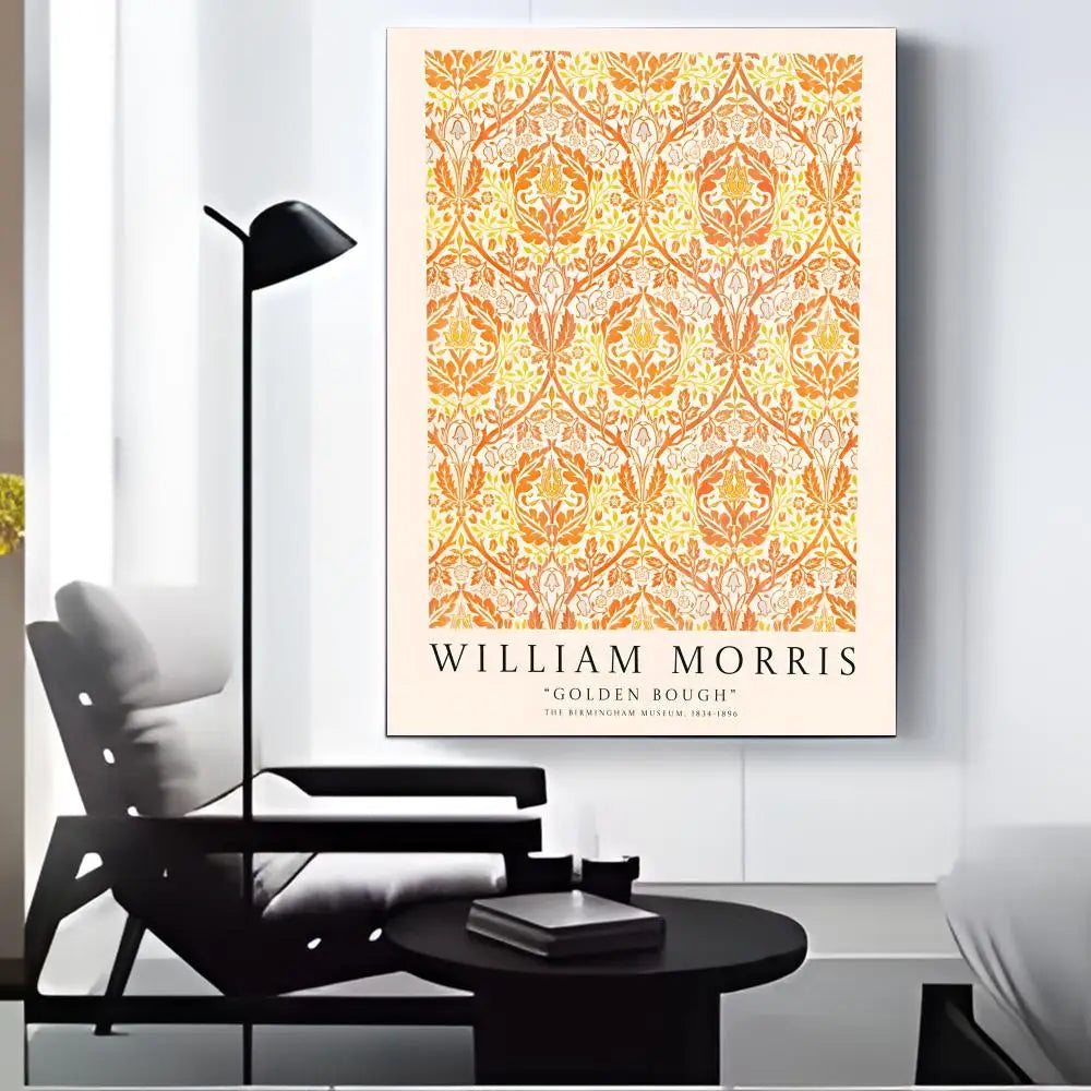 William Morris Canvas Wall Art – Vintage HD Print Home Decor Canvas Wall Art Axl