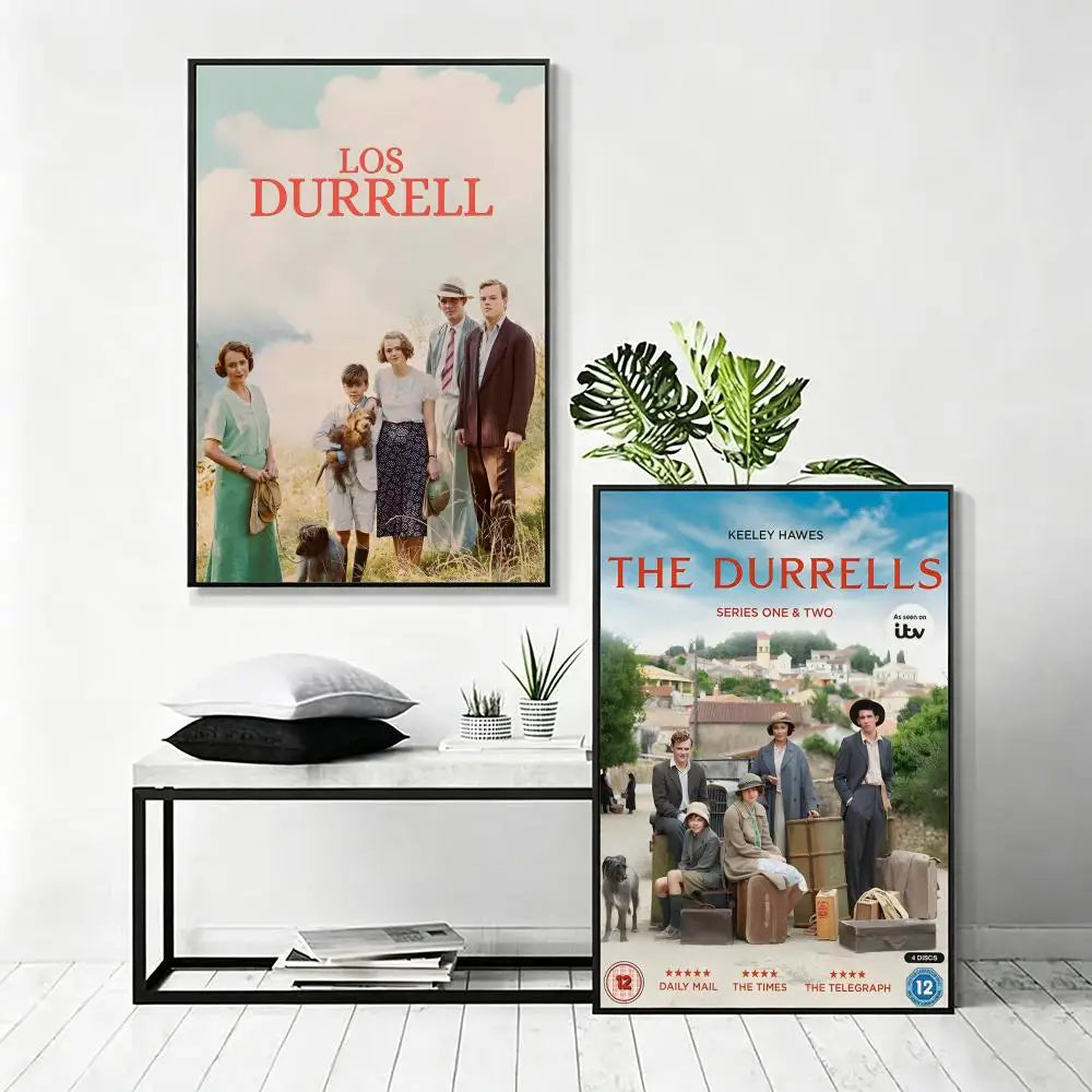 The Durrells TV Series HD Wall Poster – Home Decor Art Print Wall Art Poster Axl