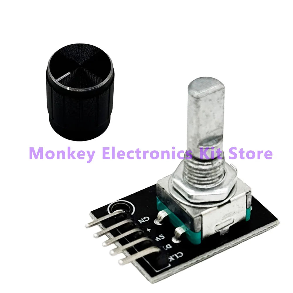 KY-040 Rotary Encoder Module with Knob Cap 5V – 1 to 8 PCS Rotary Encoder Module Axl 1 PCS