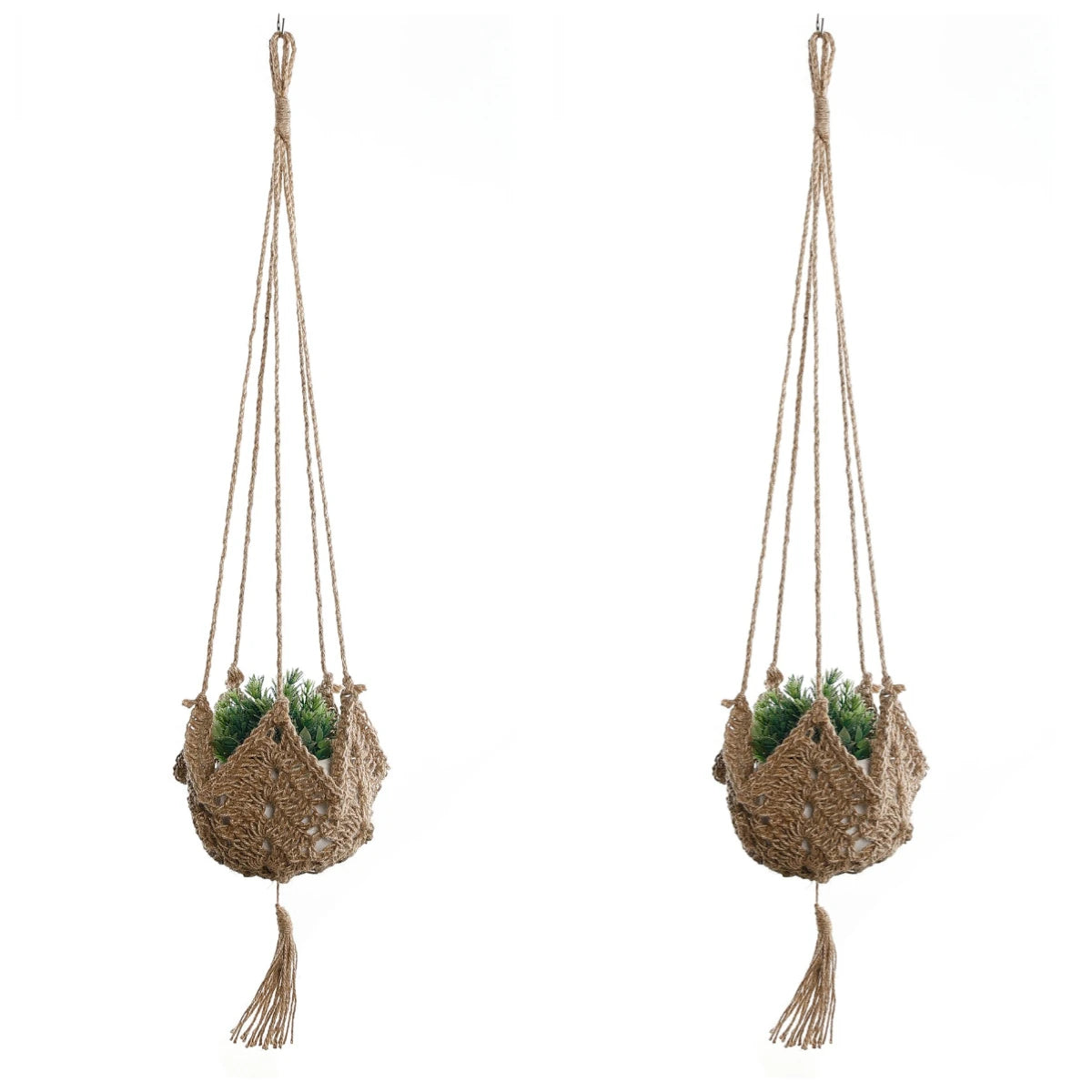 Handmade Macrame Plant Hanger – Boho Wall Hanging Planter Macrame Plant Hanger Axl BP001