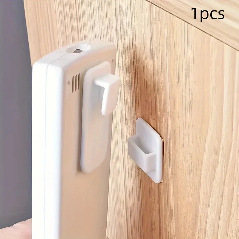 No-Nail Adhesive Hooks for Remote & Utility – 4 Pcs Wall Hooks Adhesive Wall Hooks Axl