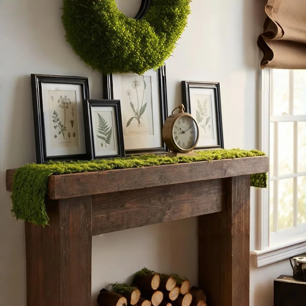 Artificial Moss Table Runner – Faux Grass Mat for Wedding Decor Artificial Moss Mat Axl