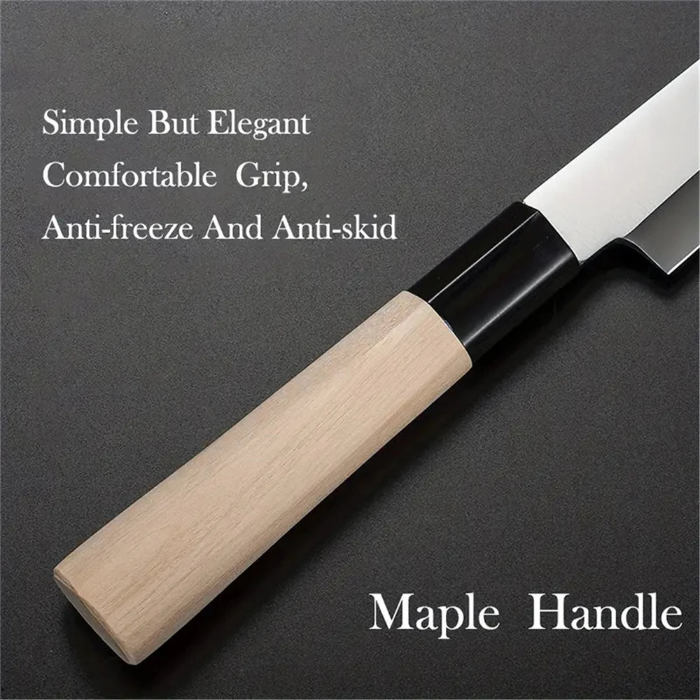 Handmade Forged Sashimi Knife – Steel Chef Slicing Knife Sashimi Slicing Knife Axl