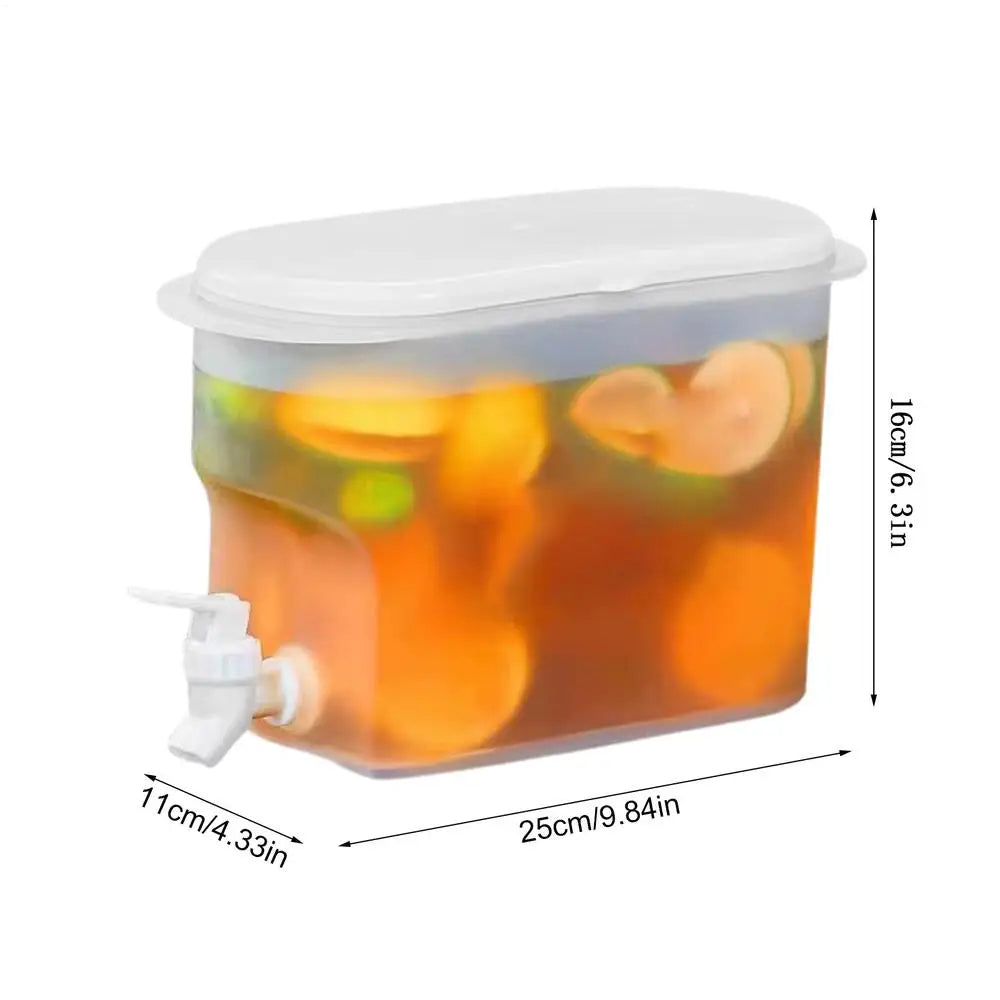 2.8L Beverage Dispenser with Spigot – Fridge Drink Dispenser Beverage Dispenser Axl 1pcs