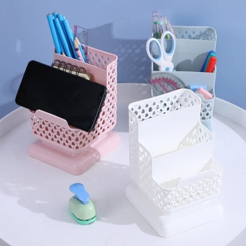 Desktop Plastic Organizer Box – Cosmetics, Jewelry & Stationery Desktop Storage Organizer Axl