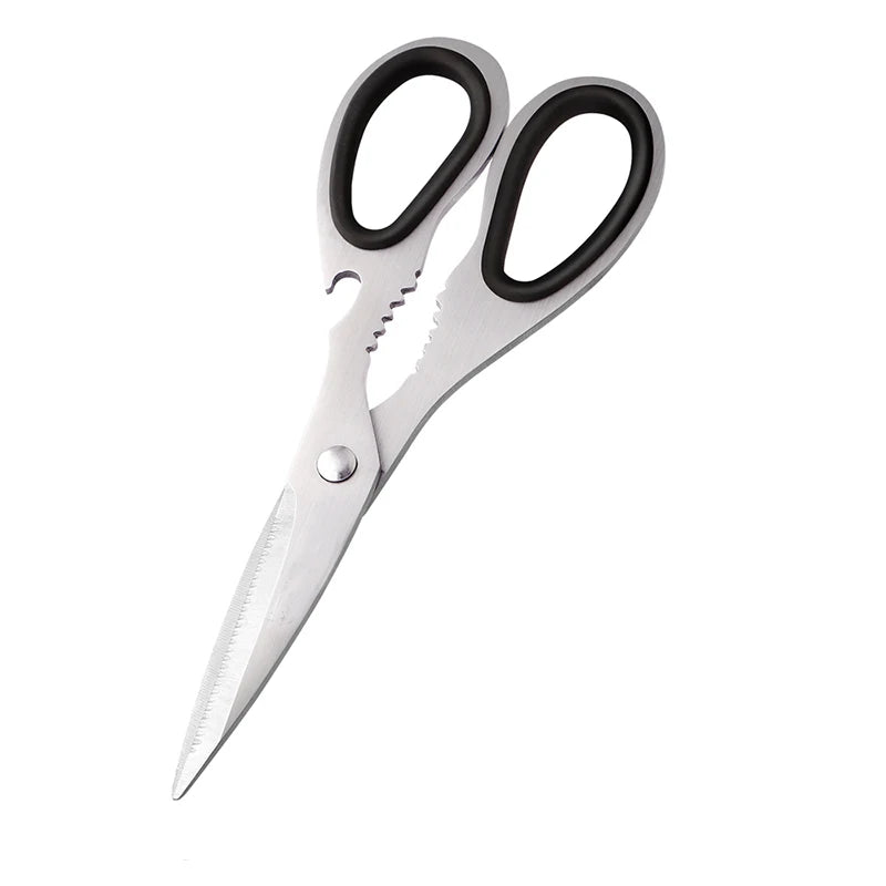 Heavy-Duty Kitchen Shears – Stainless Steel Poultry Scissors Kitchen Shears Axl black