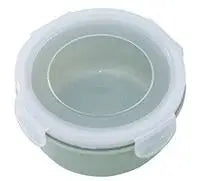 Mini Sealed Food Storage Containers – Round & Square Plastic Food Storage Container Axl Round-Green