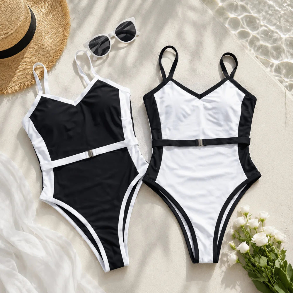 Women's Push Up High Waist Bikini Set – Slim Fit Swimsuit Women's Bikini Set Axl