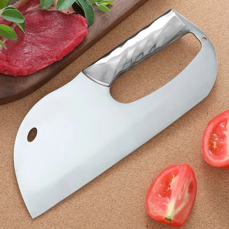 InLeung Stainless Steel Meat Cleaver & Chef Kitchen Knife Kitchen Cleaver Knife Axl