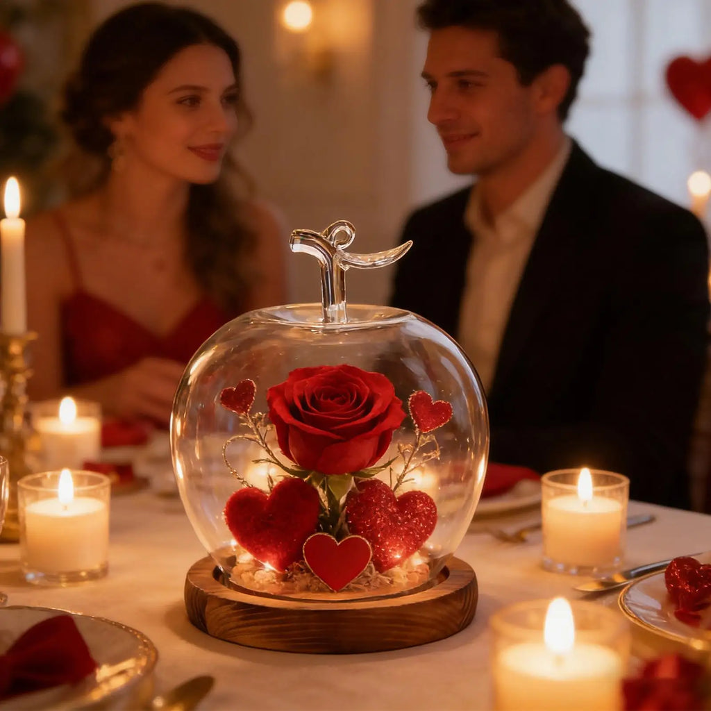 Fruit Shape Glass Cloche Dome – Flowers, Jewelry & Decor Glass Cloche Dome Axl