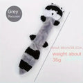 Plush Squeaky Dog Toy – Bite-Resistant Fleece Chew Toy Squeaky Dog Toy Axl Gray A