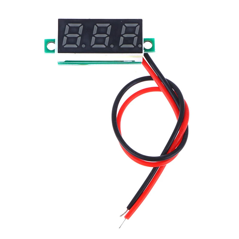 DC 2.4–40V Mini LED Digital Voltmeter – 0.28" Panel Tester LED Digital Voltmeter Axl