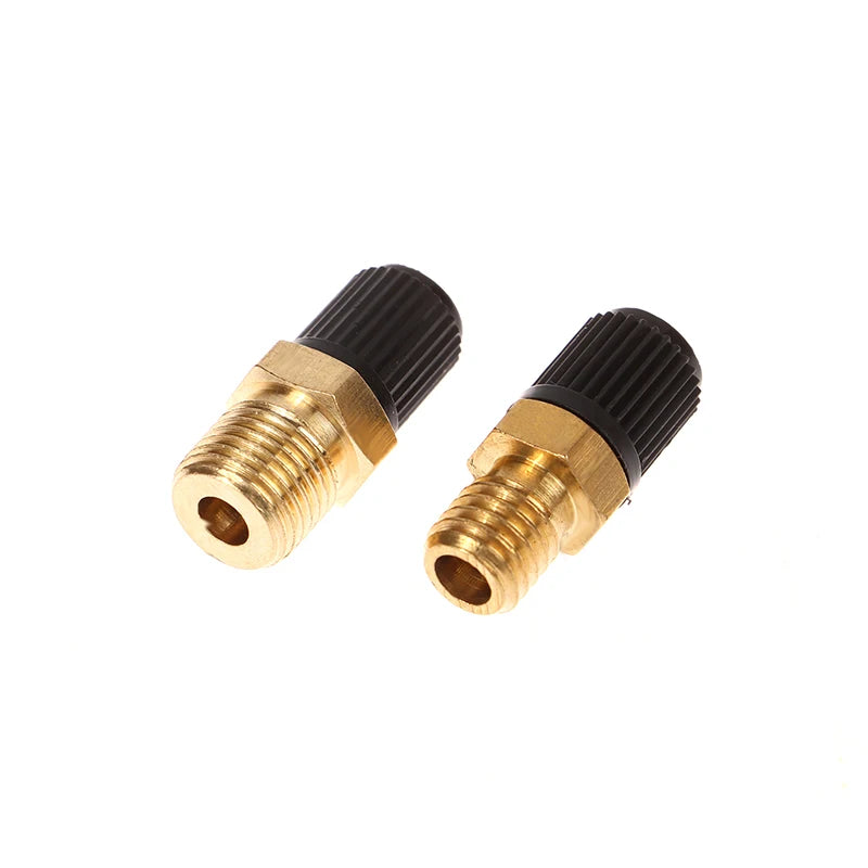 Hexagonal Brass Tank Fill Valve M8/M10 Threaded Valve Core Air Tank Valve Axl