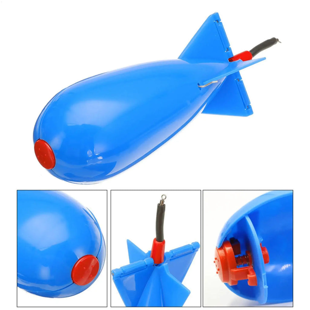Carp Fishing Rocket Bait Feeder Float Cage – PP Bait Dispenser Fishing Bait Feeder Axl