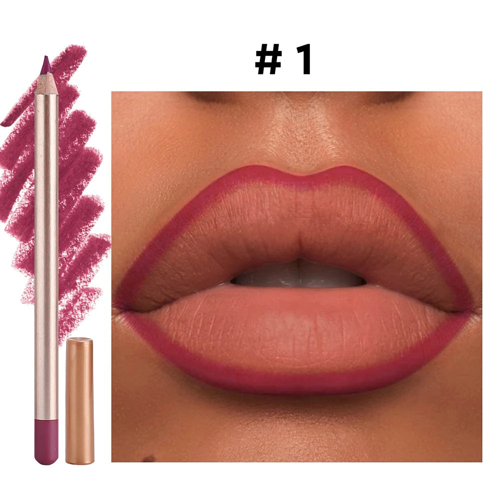 Vegan Waterproof Matte Lip Liner – Long-Lasting Lipliner Matte Lip Liner Axl