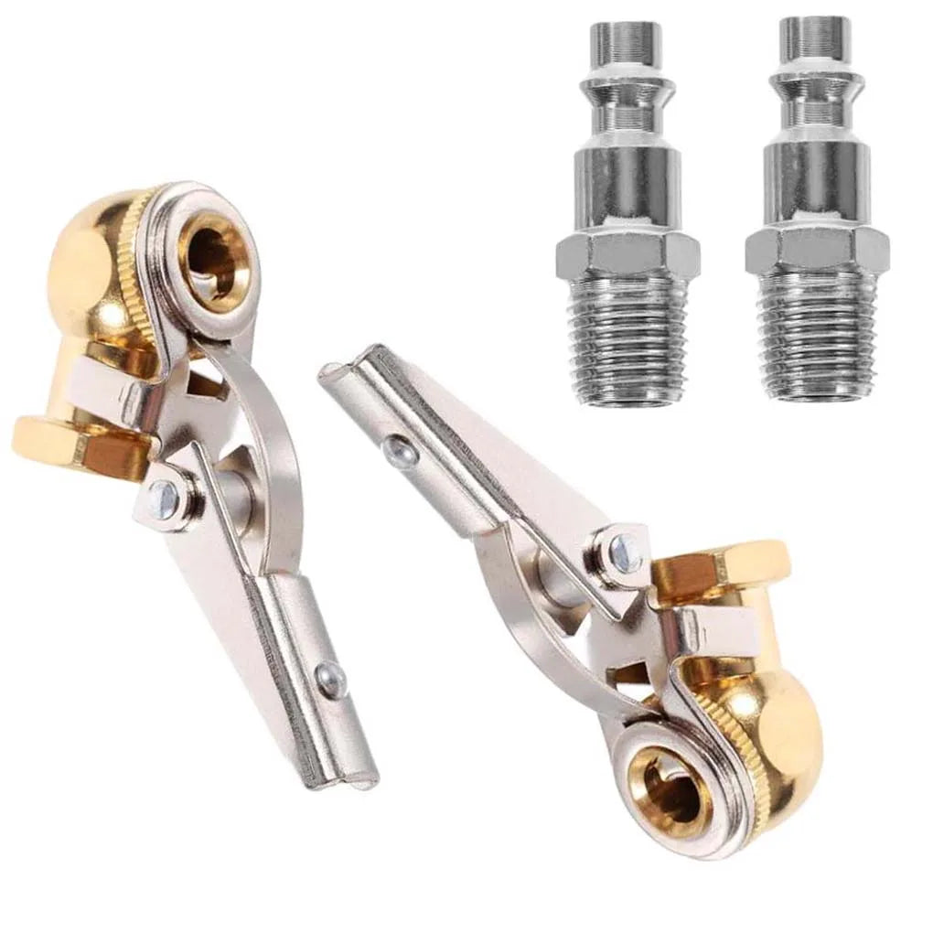 1/4 NPT Brass Quick Release Air Coupler with Clip for Compressor Air Compressor Fitting Axl