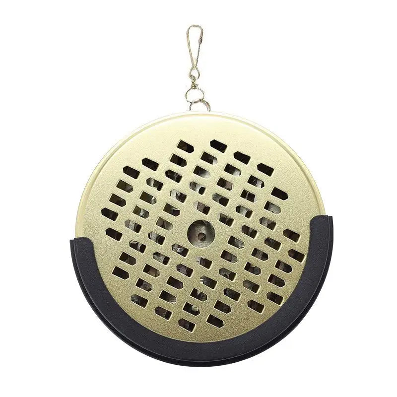 Round Metal Mosquito Coil Holder with Lid | Camping & Outdoor Mosquito Coil Holder Axl A
