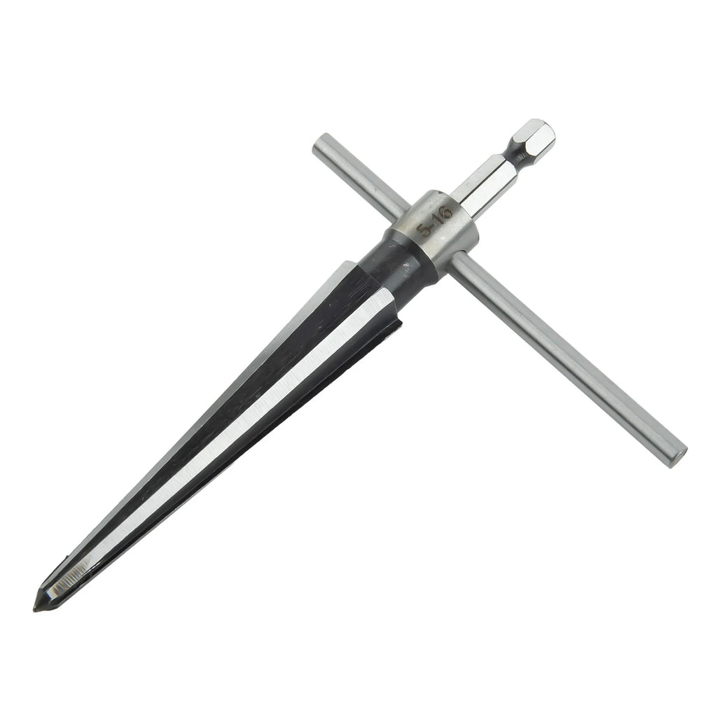 T-Handle Tapered Reamer 5-16mm | 6-Flute Bridge Pin Hole Tool Tapered Hand Reamer Axl China Mainland