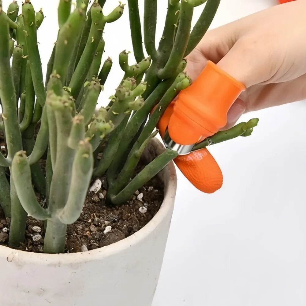 Garden Thumb Knife Stainless Steel – One-Hand Harvesting Tool Garden Harvesting Tool Axl