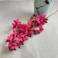 Artificial Bougainvillea Flower Branch 5-Pack – 89cm, 82 Heads Artificial Flower Branch Axl Deep Pink