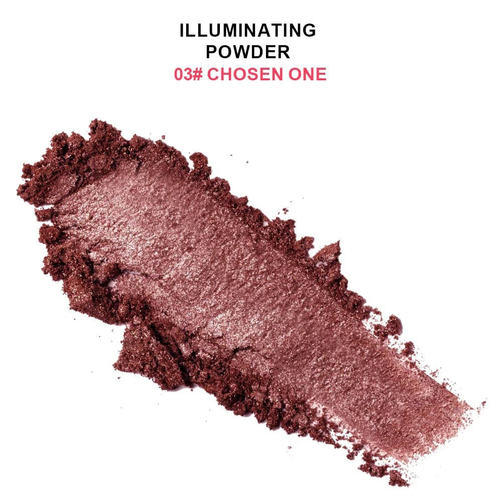 Private Label Highlighter Loose Powder – Brightening & Waterproof Highlighter Loose Powder Axl 03 50pcs with logo