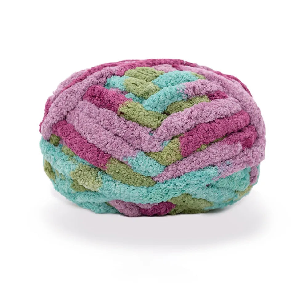 226g Chunky Crochet Yarn Ball – Thick Polyester for Blankets & DIY Chunky Crochet Yarn Axl Aurora