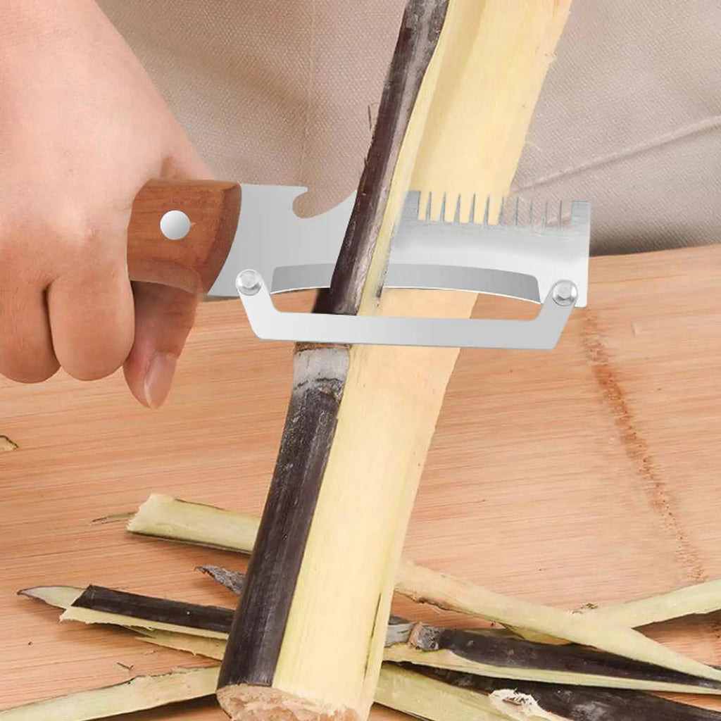 Stainless Steel Vegetable Peeler with Wooden Handle Vegetable Peeler Axl