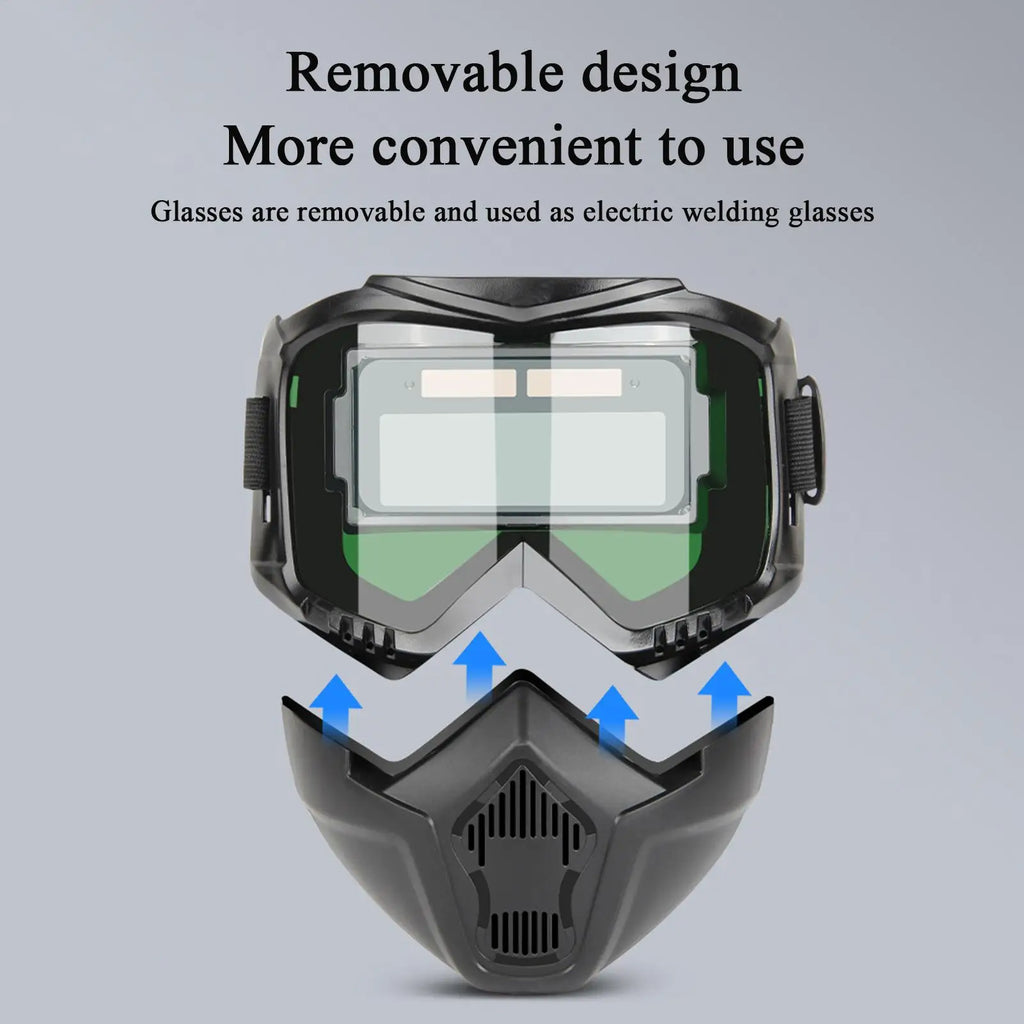 Auto-Darkening Welding Helmet – Anti-Impact Face Shield Welding Helmet Axl