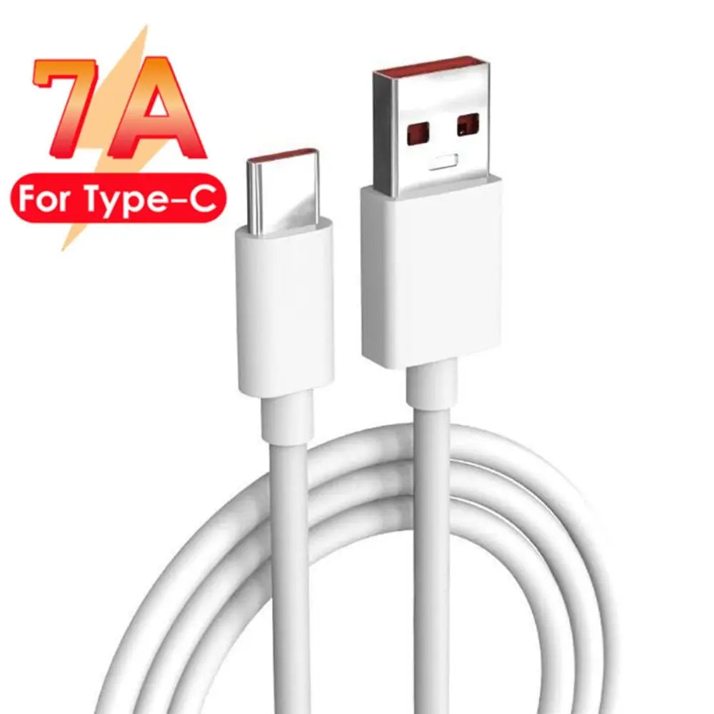 7A 100W USB-C Fast Charging Cable – Data Sync Cord | 0.25M–2M USB-C Charging Cable Axl