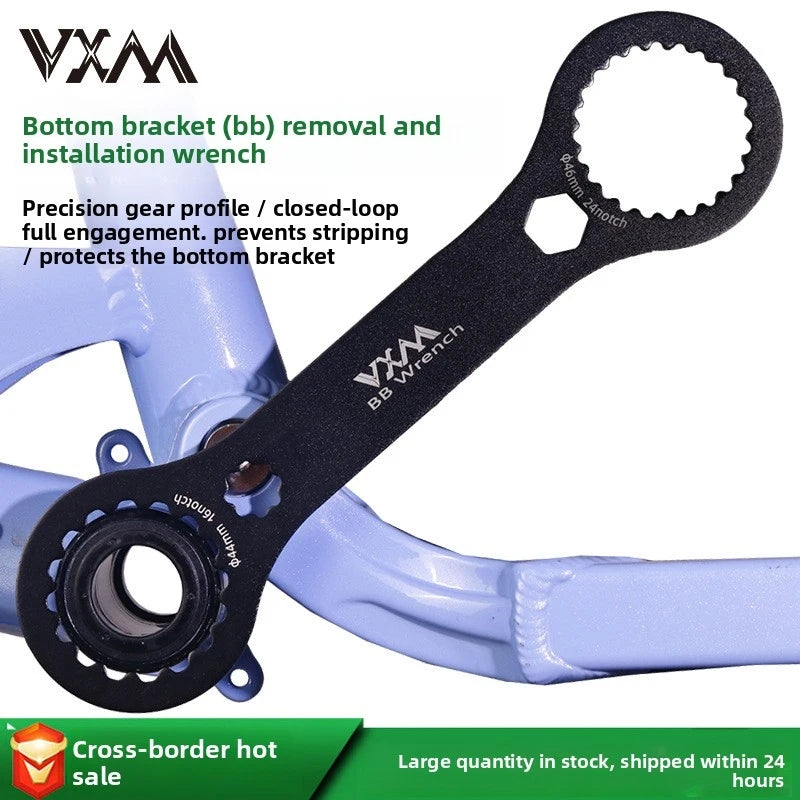 BB44-46BB Bottom Bracket Wrench – Crankset Removal Tool Bottom Bracket Wrench Axl