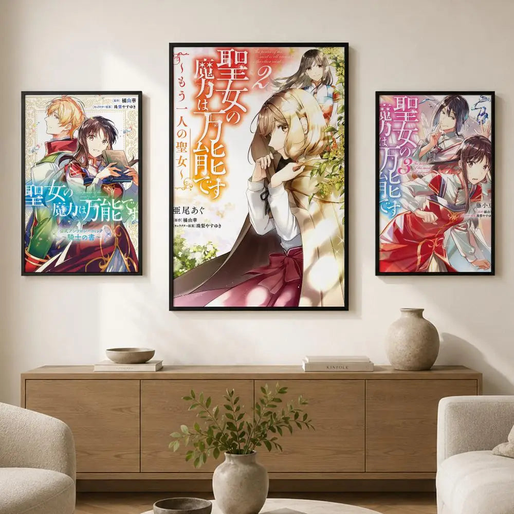 Saint's Magic Power is Omnipotent Anime Wall Poster – HD Art Anime Wall Poster Axl
