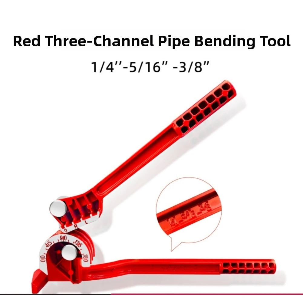 180° Tube Bender for 1/4", 5/16" & 3/8" Copper Aluminum Pipes Tube Bending Tool Axl China Mainland