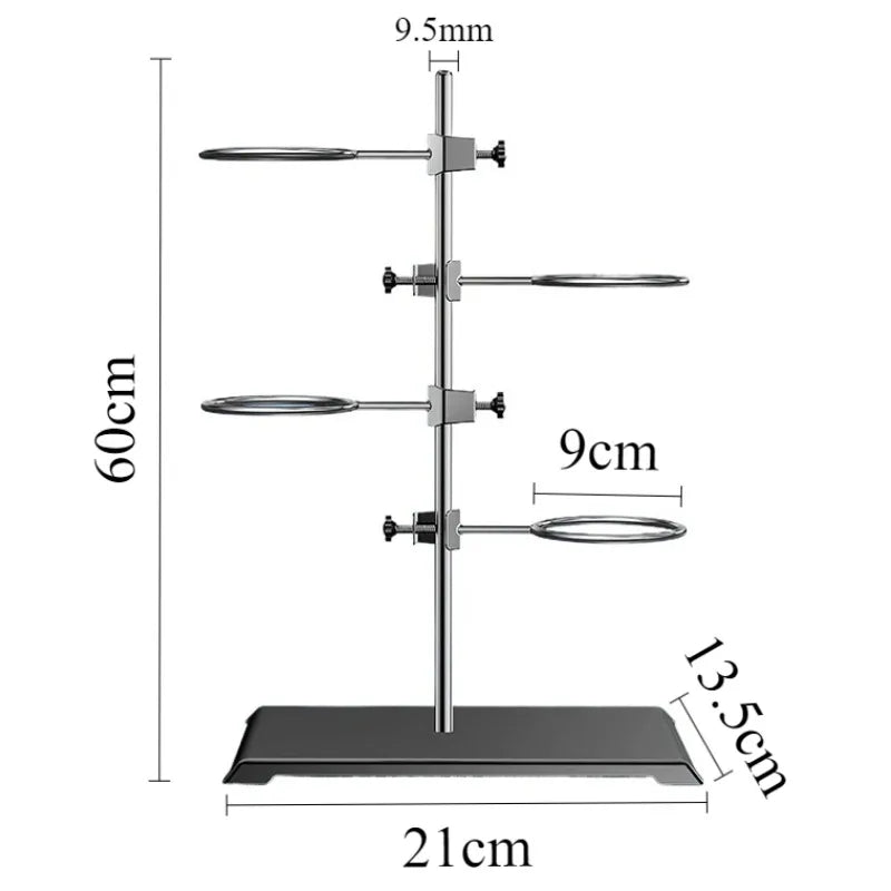 6-Tier Iron Plant Stand – Modern Decorative Flower Pot Rack Plant Stand Axl 60CM