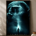 Prometheus Movie Poster Self-Stick HD PVC Waterproof Wall Art Wall Art Poster Axl White03 30X40cmNoframe