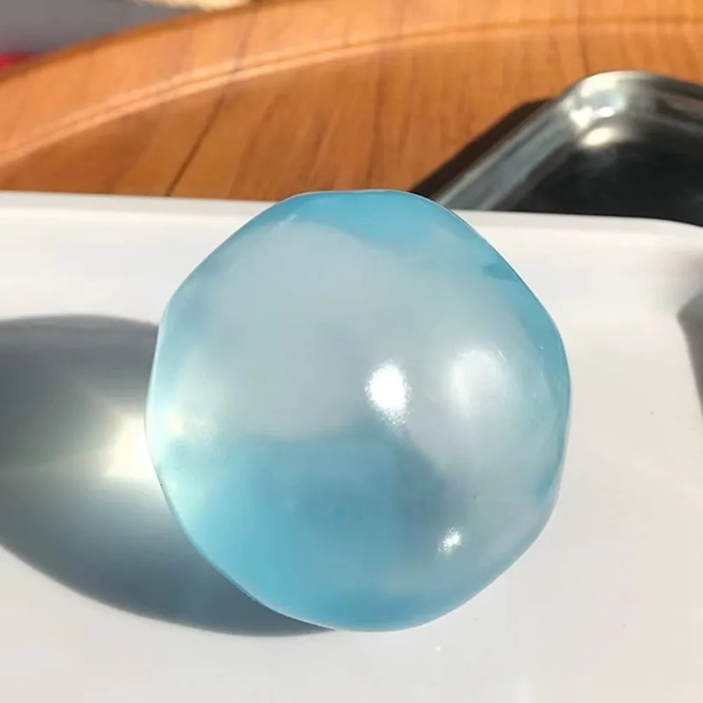 Soft Sensory Fidget Squeeze Ball – Slow Rebound Stress Toy Fidget Squeeze Toy Axl Blue