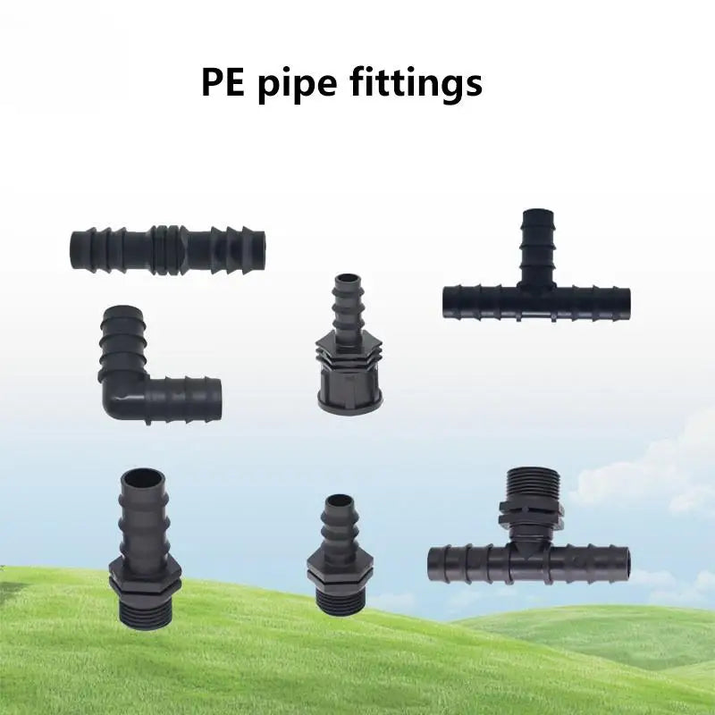 20-Pc Drip Irrigation Connector Kit – 16mm & 20mm Tees, Elbows Irrigation Connector Kit Axl