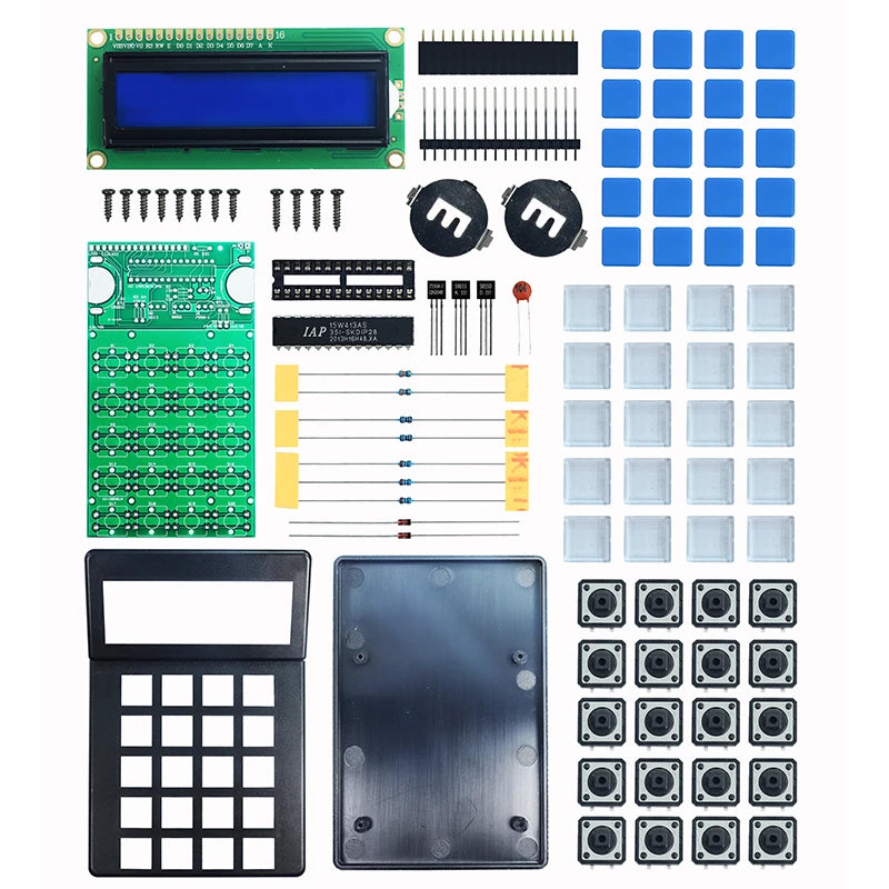 LCD Calculator DIY Kit – 51 Microcontroller Soldering Project DIY Electronics Kit Axl