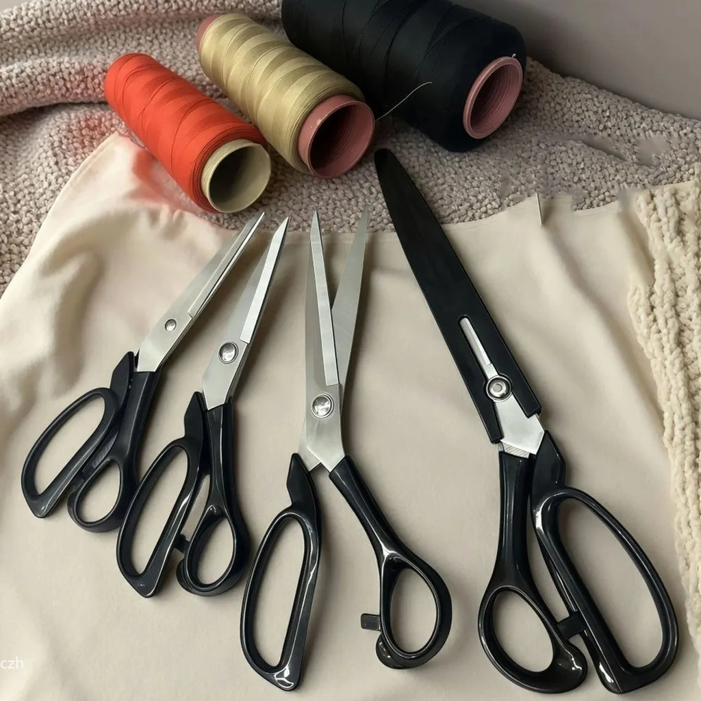 Professional Heavy Duty Fabric Scissors – 8 & 10 Inch Tailor Shears Tailor Shears Axl