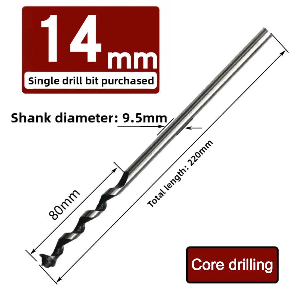 HSS Square Hole Drill Bit 6–18mm | Mortising Chisel for Wood Mortising Drill Bit Axl 14mm China Mainland