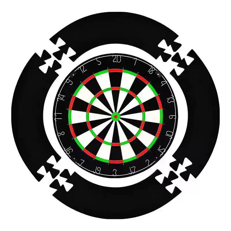 4-Pc EVA Dartboard Surround Ring Set – 18" Wall Protector Dartboard Surround Ring Axl