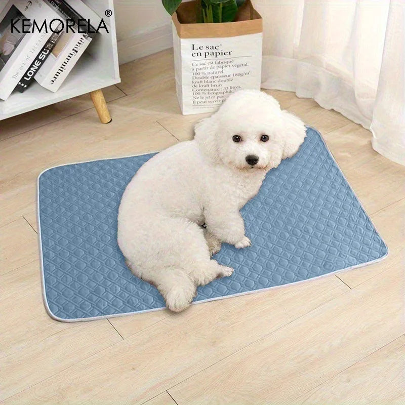 KEMORELA 2-Pack Dog Cooling Mat – Washable Pet Bed All Sizes Dog Cooling Mat Axl