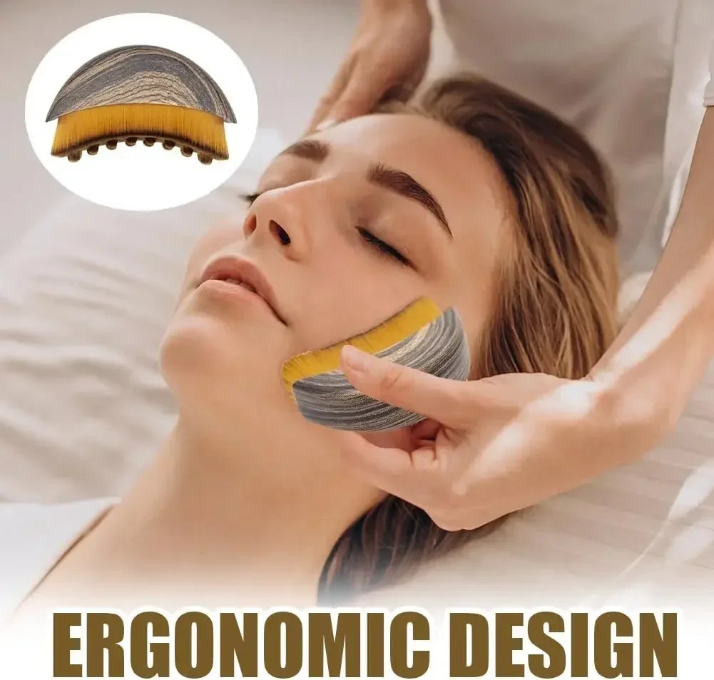 Face Sculpting Massage Brush – Contour, Lift & Home Spa Tool Face Massage Tool Axl