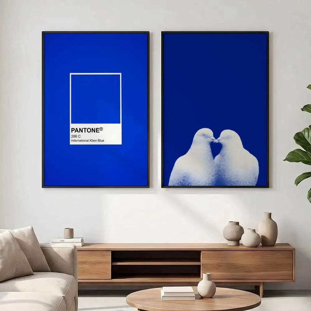 Yves Klein Art Poster – HD Modern Wall Decor | Home & Bar Wall Art Poster Axl