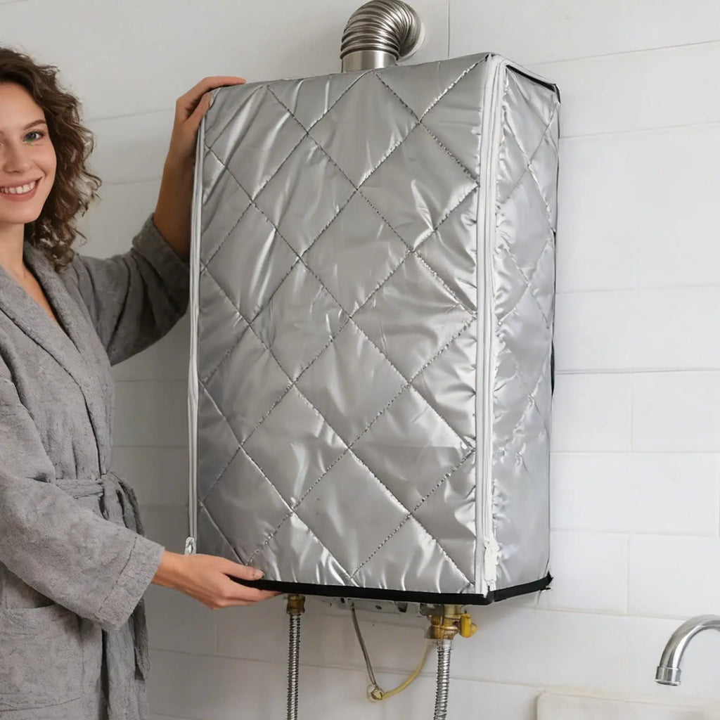 Water Heater Insulating Cover – Dustproof, Oil-Resistant Blanket Water Heater Cover Axl