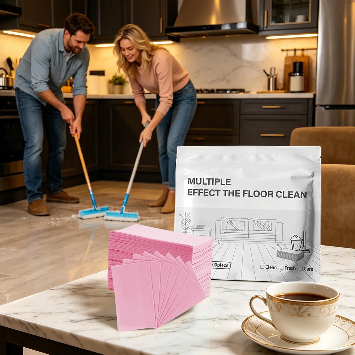 100-Pack Floor Cleaning Tablets – Shine & Deep Clean All Floors Floor Cleaning Tablets Axl