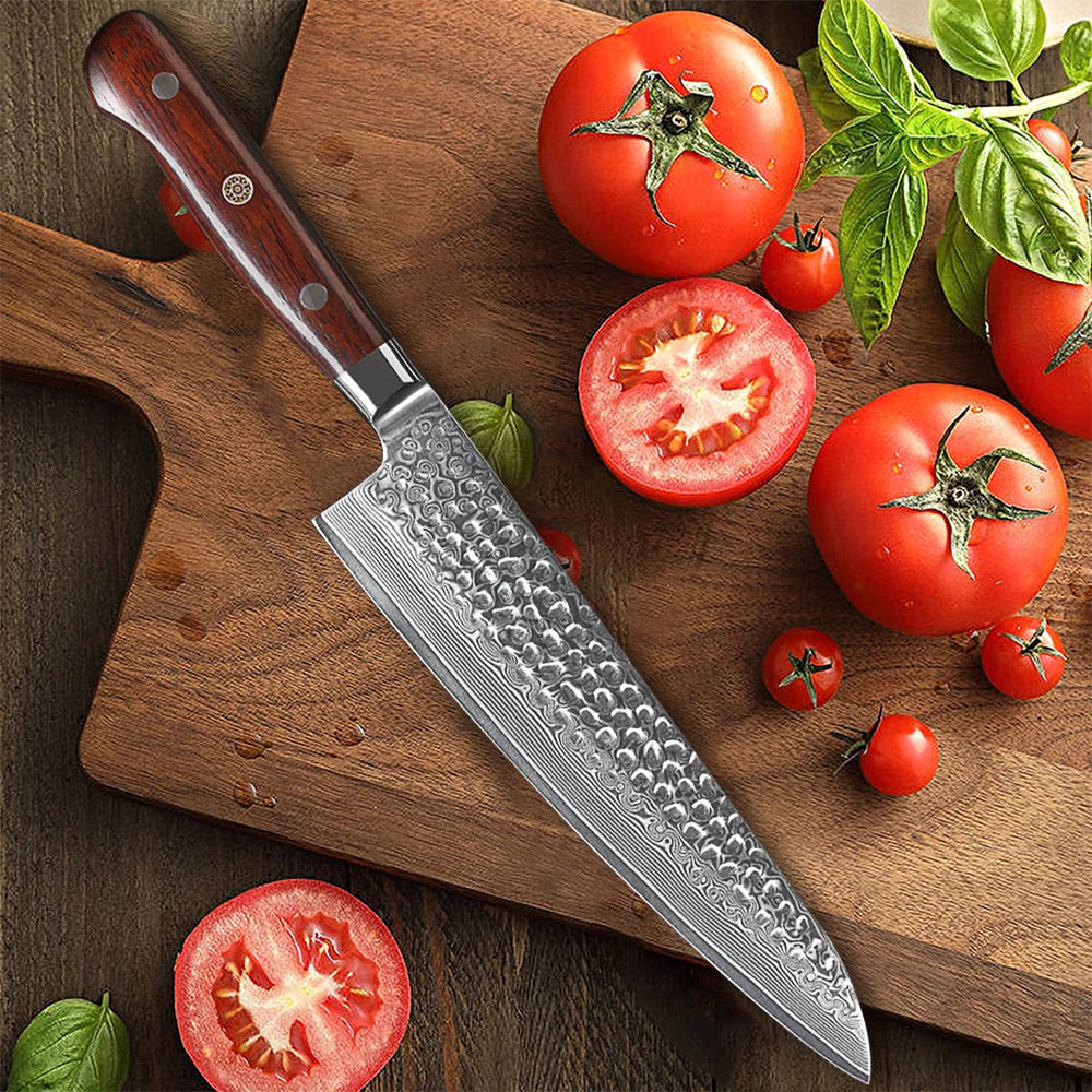 Professional Chef Knife – Non-Slip Handle Stainless Steel 21cm Kitchen Chef Knife Axl